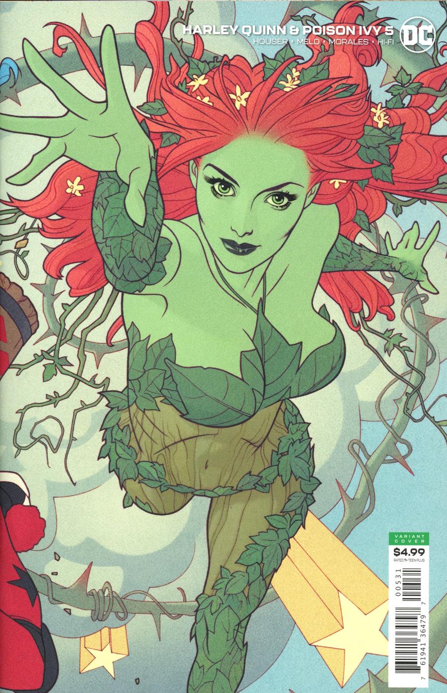 Harley Quinn And Poison Ivy #5 Cover C Variant Joshua Middleton Poison Ivy Card Stock Cover