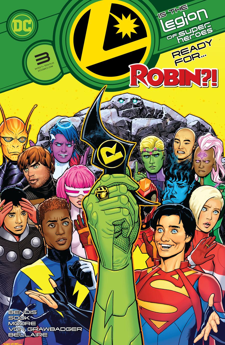 Legion Of Super-Heroes Vol 8 #3 Cover A Regular Ryan Sook Cover