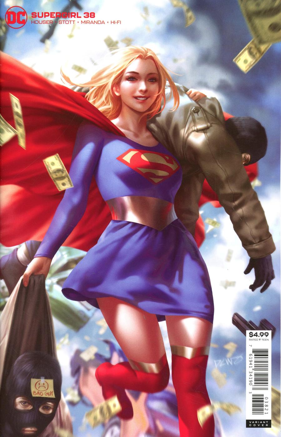 Supergirl Vol 7 #38 Cover B Variant Derrick Chew Card Stock Cover