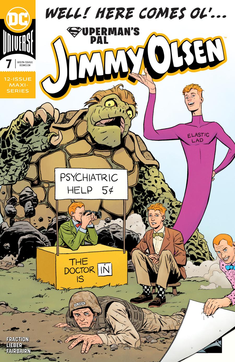 Supermans Pal Jimmy Olsen Vol 2 #7 Cover A Regular Steve Lieber Cover