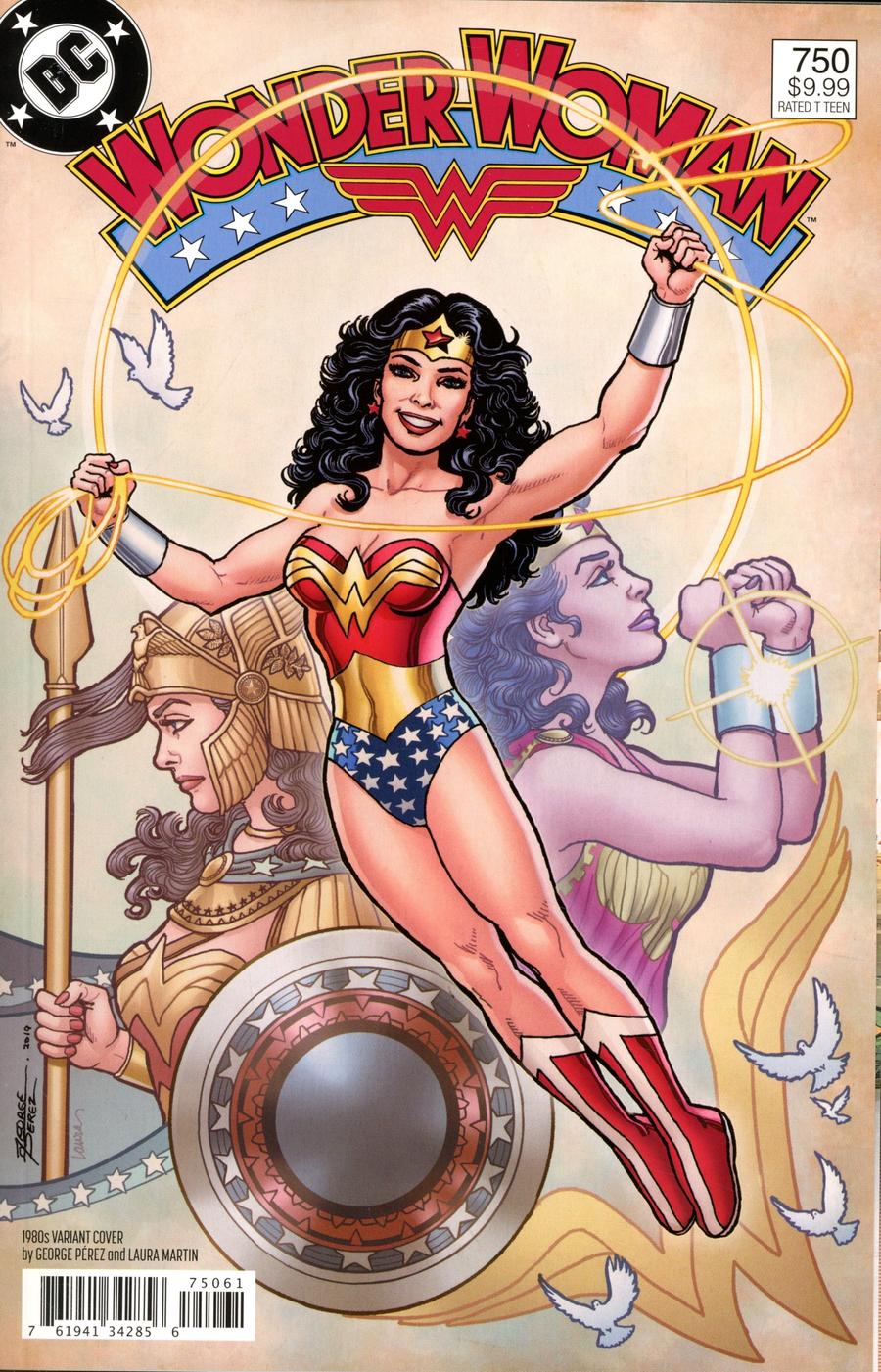 Wonder Woman Vol 5 #750 Cover F Variant George Perez 1980s Cover