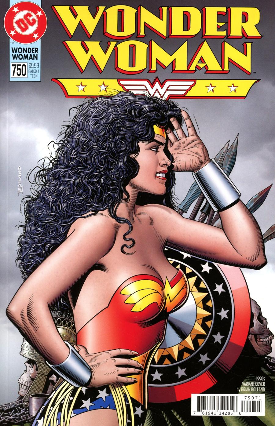 Wonder Woman Vol 5 #750 Cover G Variant Brian Bolland 1990s Cover