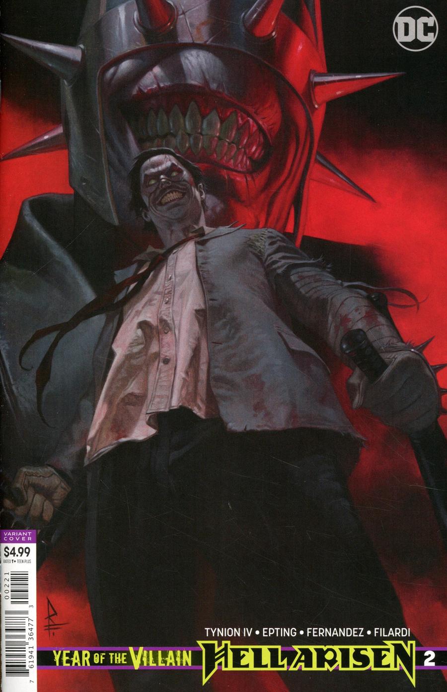 Year Of The Villain Hell Arisen #2 Cover B Variant Riccardo Federici Cover