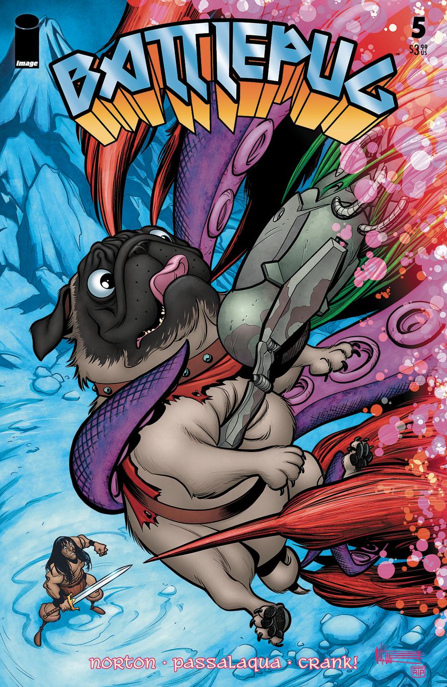 Battlepug #5 Cover A Regular Mike Norton & Allen Passalaqua Cover