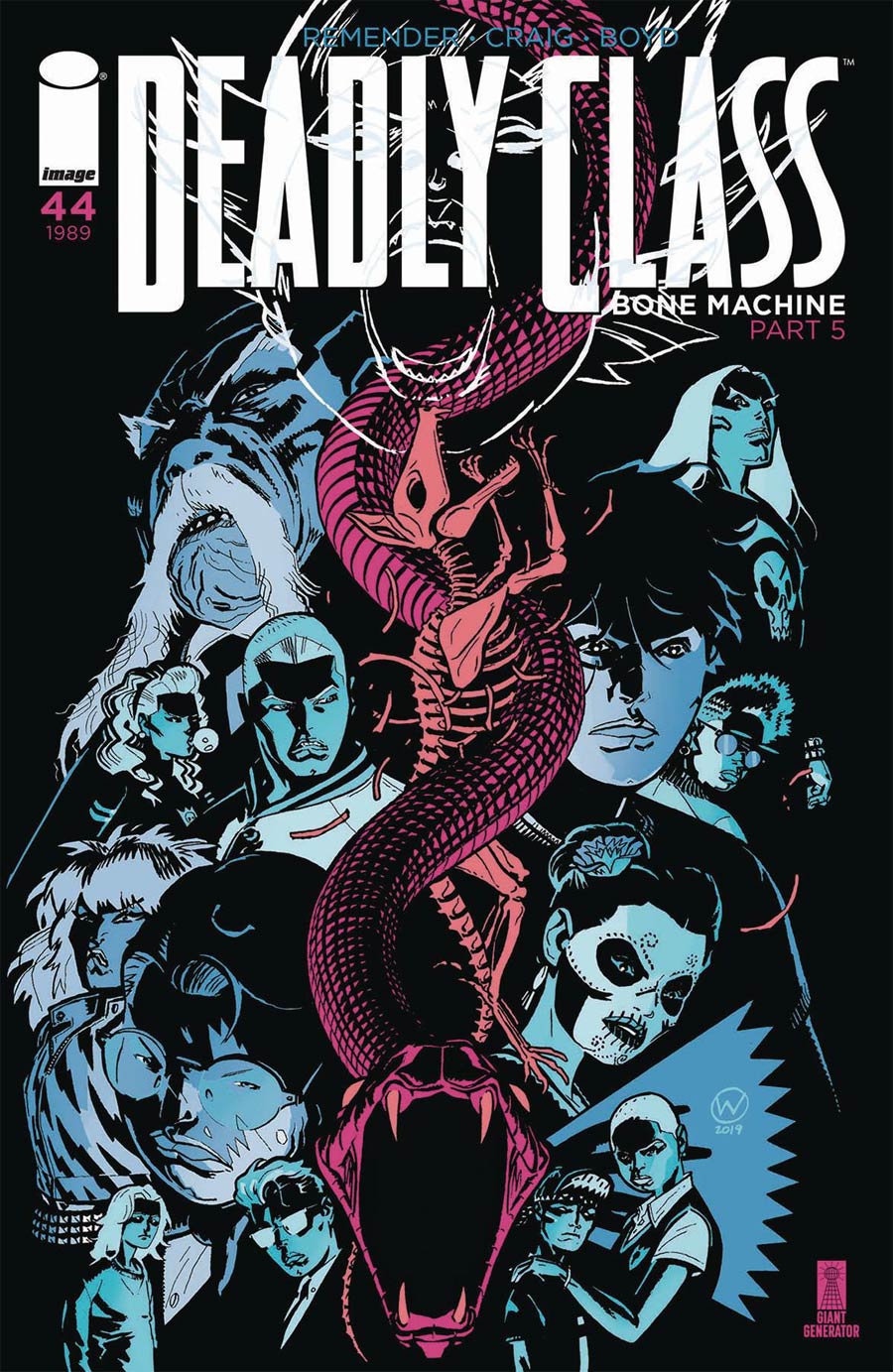 Deadly Class #44 Cover A Regular Wes Craig Cover