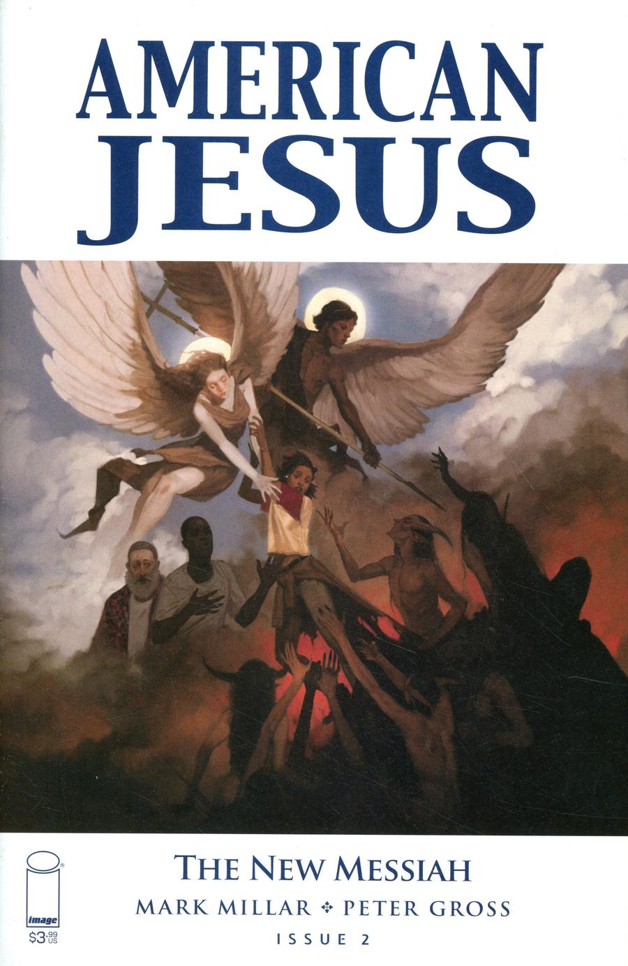 American Jesus New Messiah #2 Cover A Regular Top Secret Cover