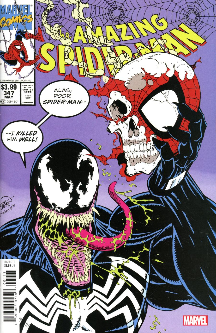 Amazing Spider-Man #347 Cover B Facsimile Edition