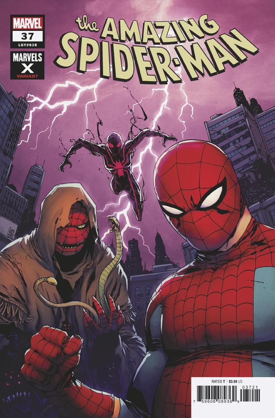 Amazing Spider-Man Vol 5 #37 Cover B Variant Giuseppe Camuncoli Marvels X Cover