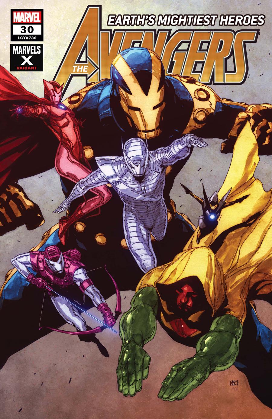 Avengers Vol 7 #30 Cover B Variant Khoi Pham Marvel X Cover