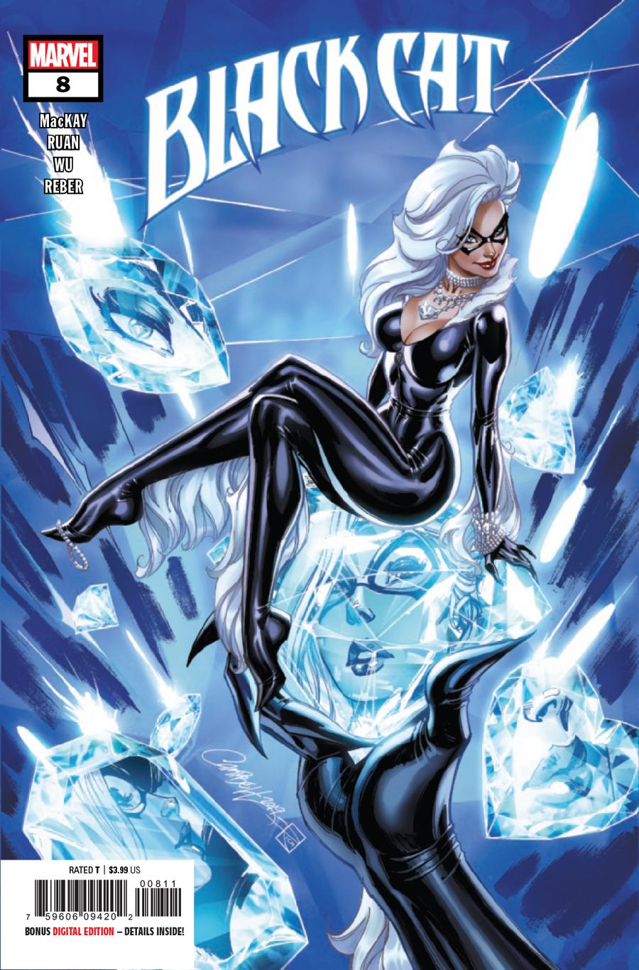 Black Cat #8 Cover A Regular J Scott Campbell Cover