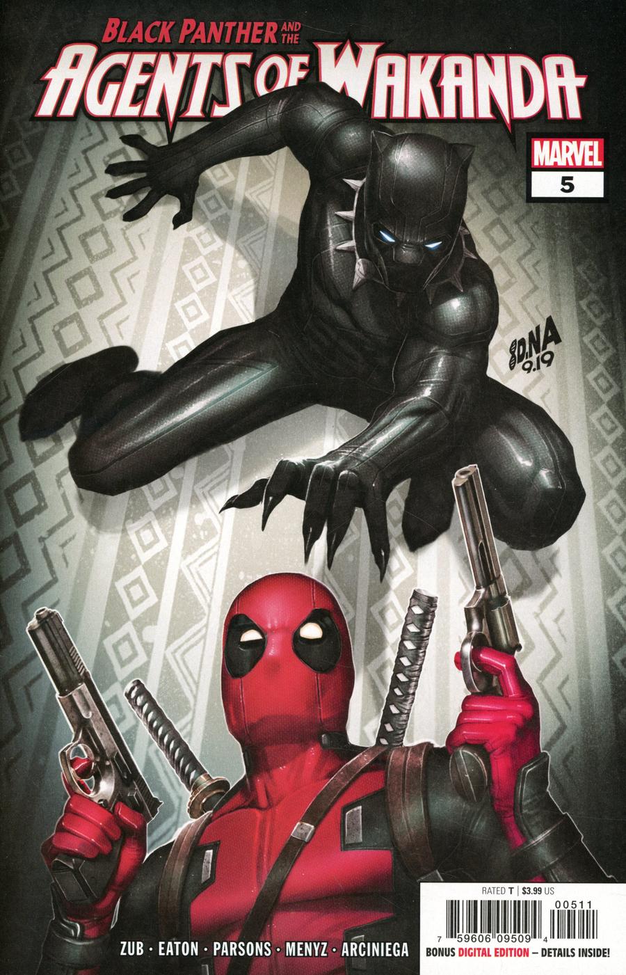 Black Panther And The Agents Of Wakanda #5 Cover A Regular David Nakayama Cover