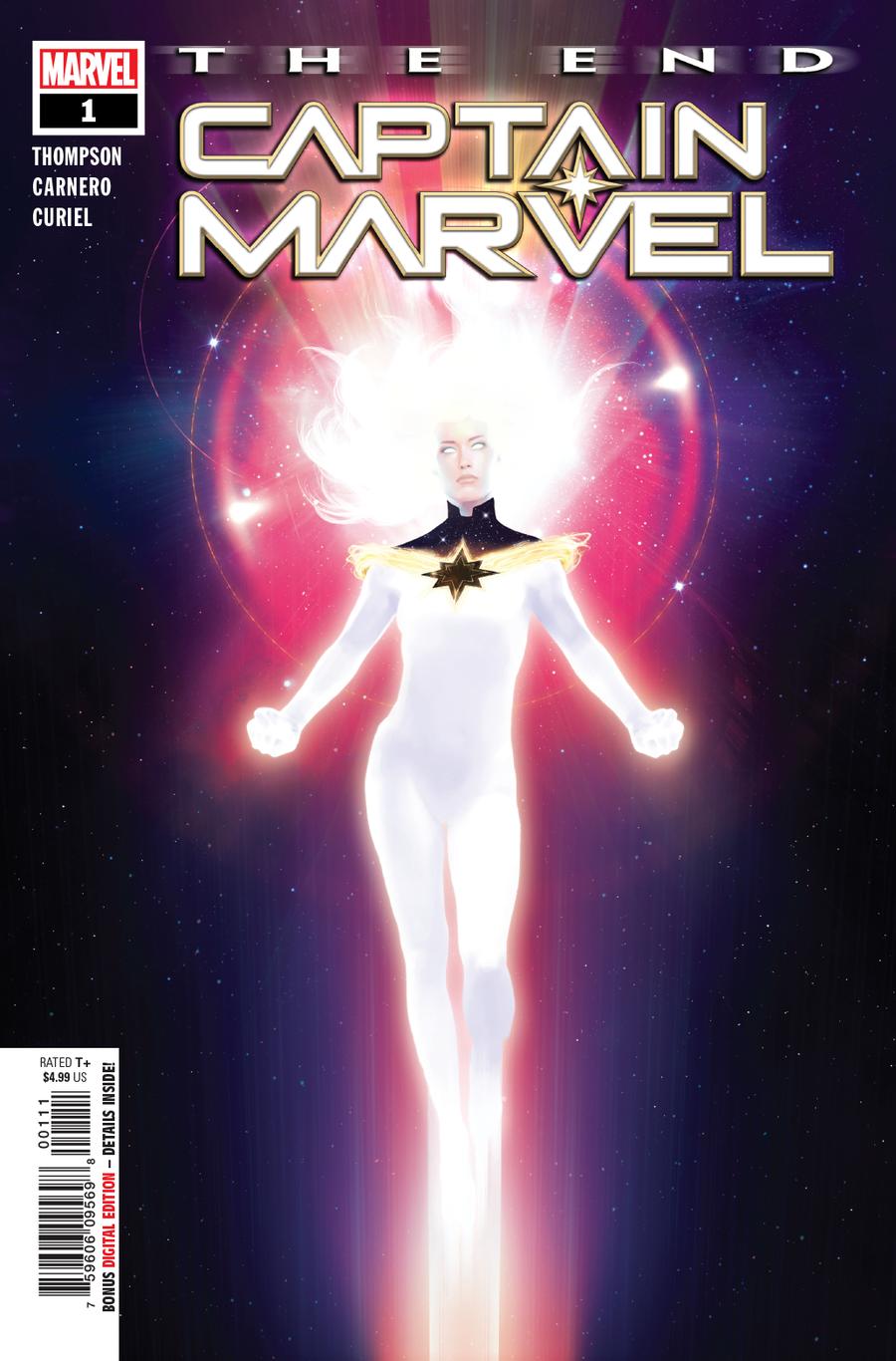 Captain Marvel The End One Shot Cover A Regular Rahzzah Cover