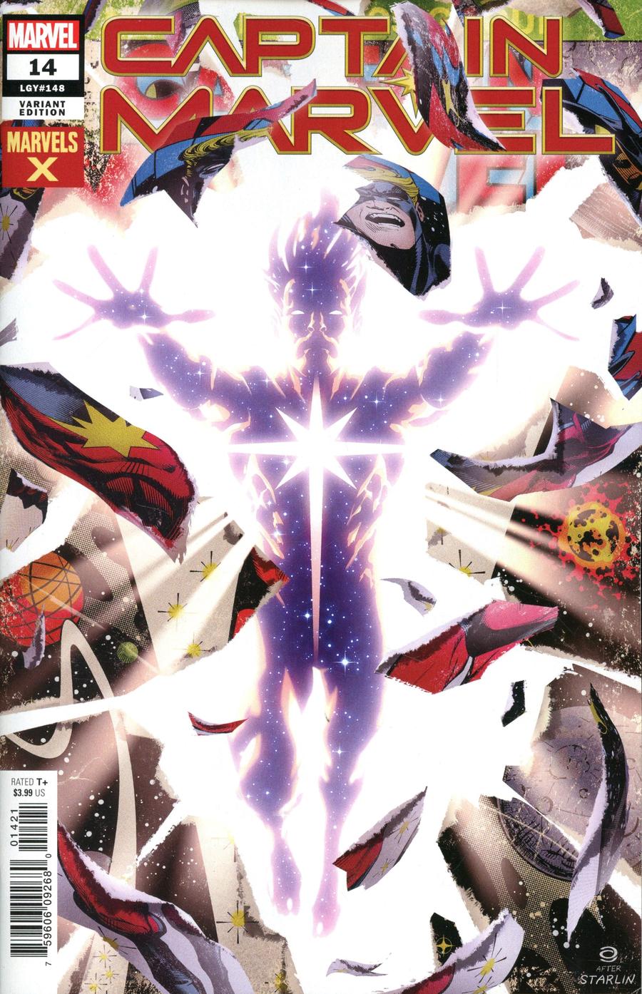 Captain Marvel Vol 9 #14 Cover B Variant Alex Garner Marvels X Cover