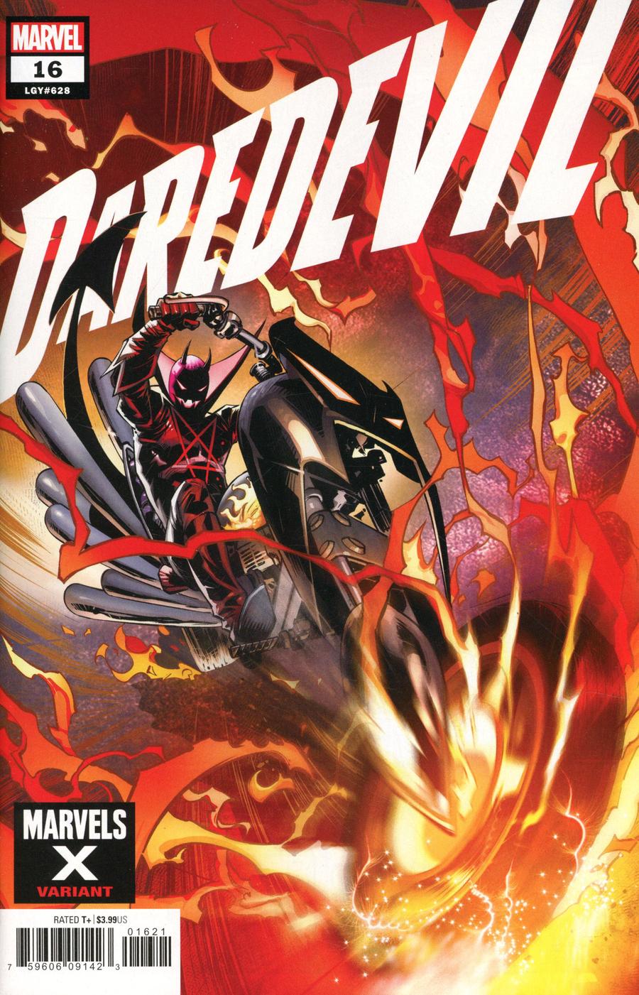 Daredevil Vol 6 #16 Cover B Variant Ryan Benjamin Marvels X Cover