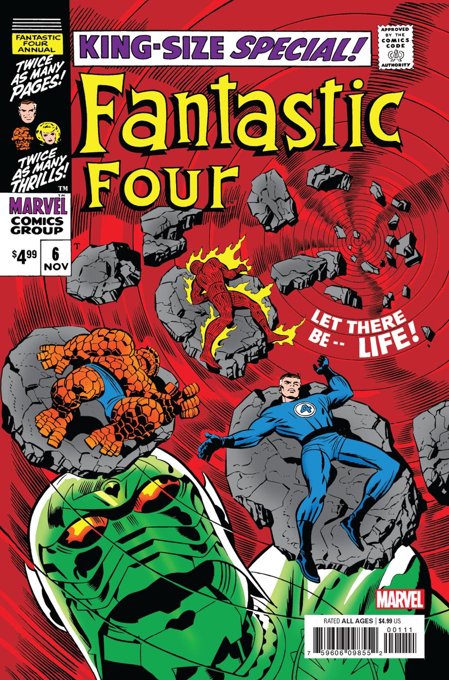 Fantastic Four Special #6 Cover B Facsimile Edition