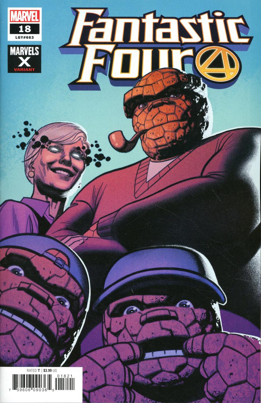 Fantastic Four Vol 6 #18 Cover B Variant Greg Smallwood Marvels X Cover