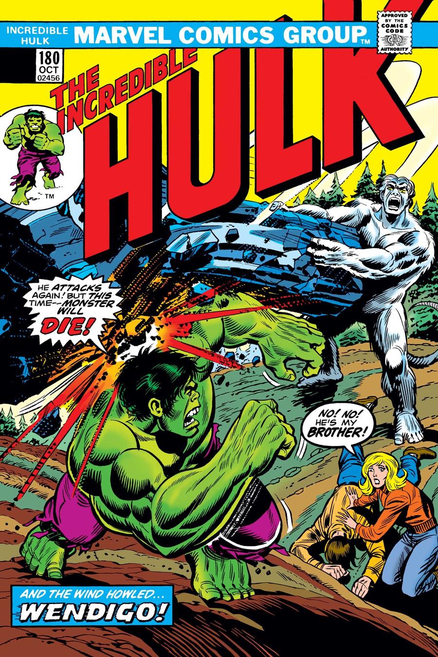 Incredible Hulk #180 Cover B Facsimile Edition