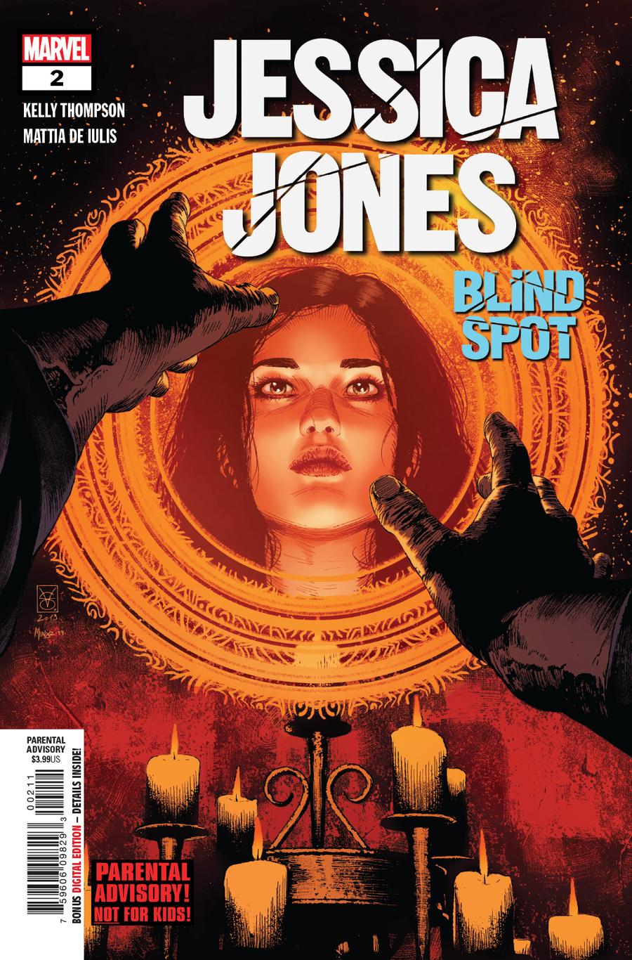 Jessica Jones Blind Spot #2 Cover A Regular Valerio Giangiordano Cover