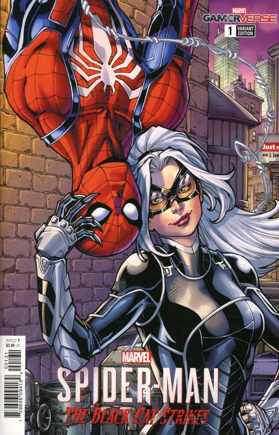 Marvels Spider-Man Black Cat Strikes #1 Cover B Variant Todd Nauck Cover