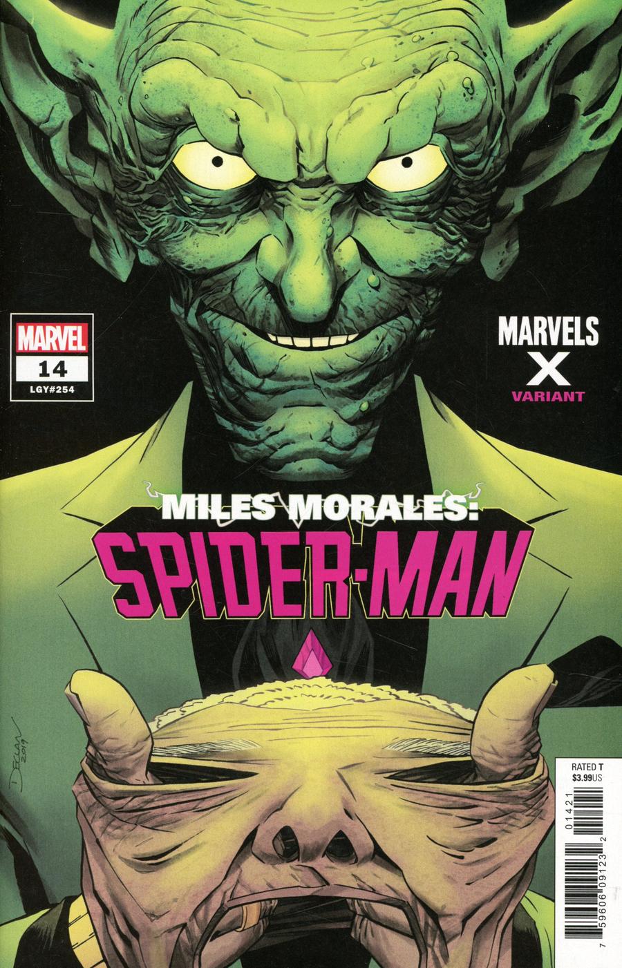 Miles Morales Spider-Man #14 Cover B Variant Declan Shalvey Marvels X Cover