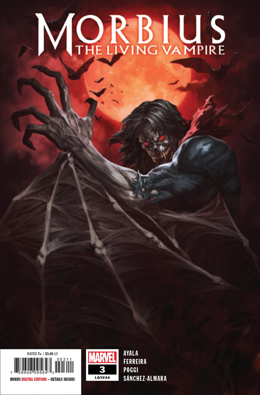 Morbius #3 Cover A Regular Skan Cover