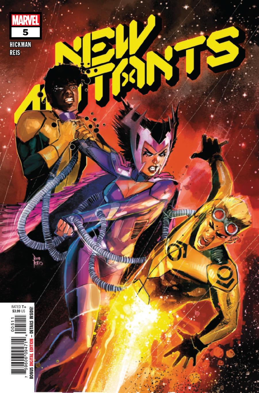 New Mutants Vol 4 #5 Cover A Regular Rod Reis Cover (Dawn Of X Tie-In)