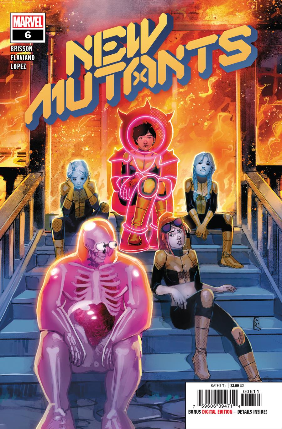 New Mutants Vol 4 #6 Cover A Regular Rod Reis Cover (Dawn Of X Tie-In)