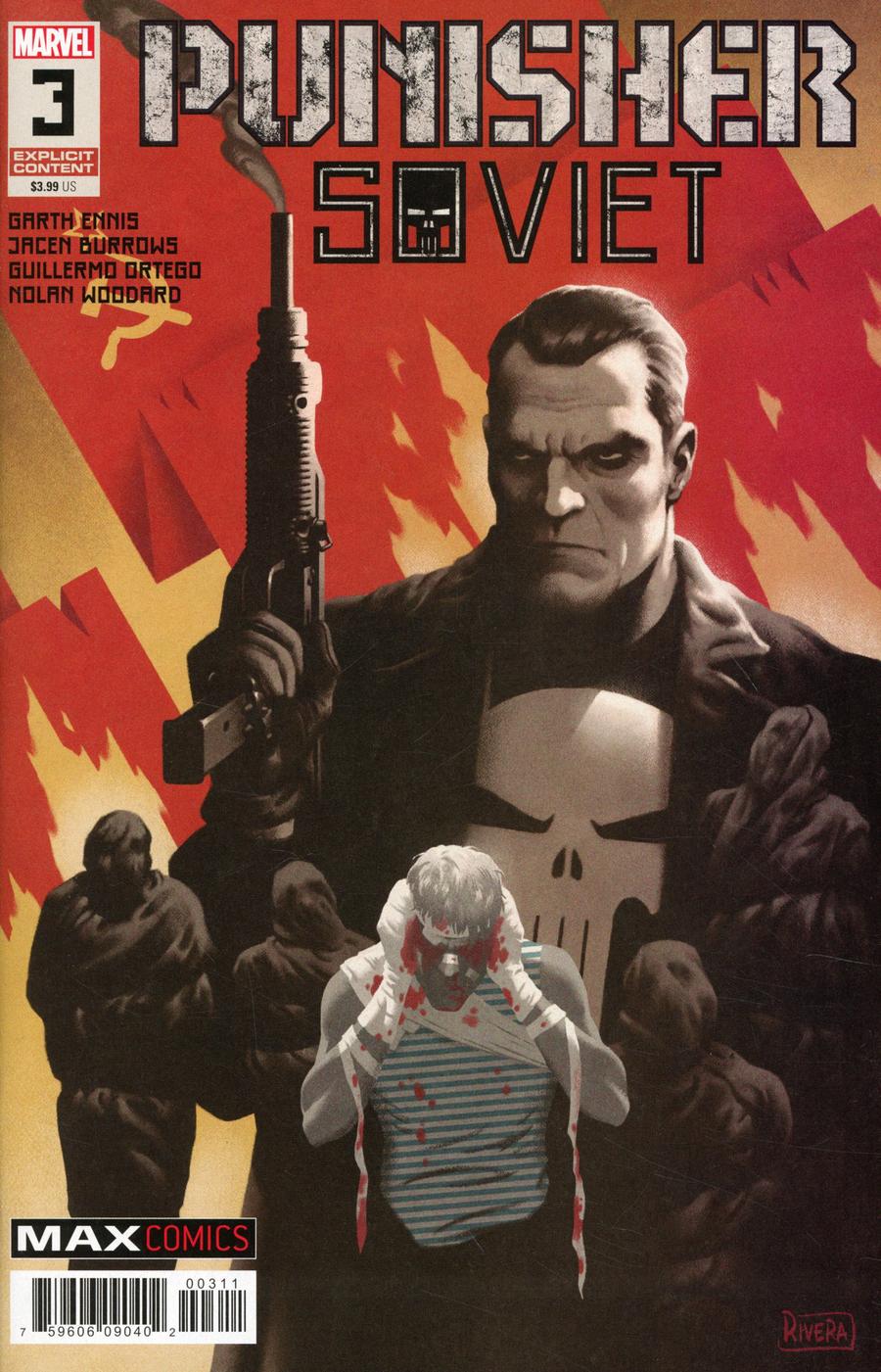 Punisher Soviet #3 Cover A Regular Paolo Rivera Cover