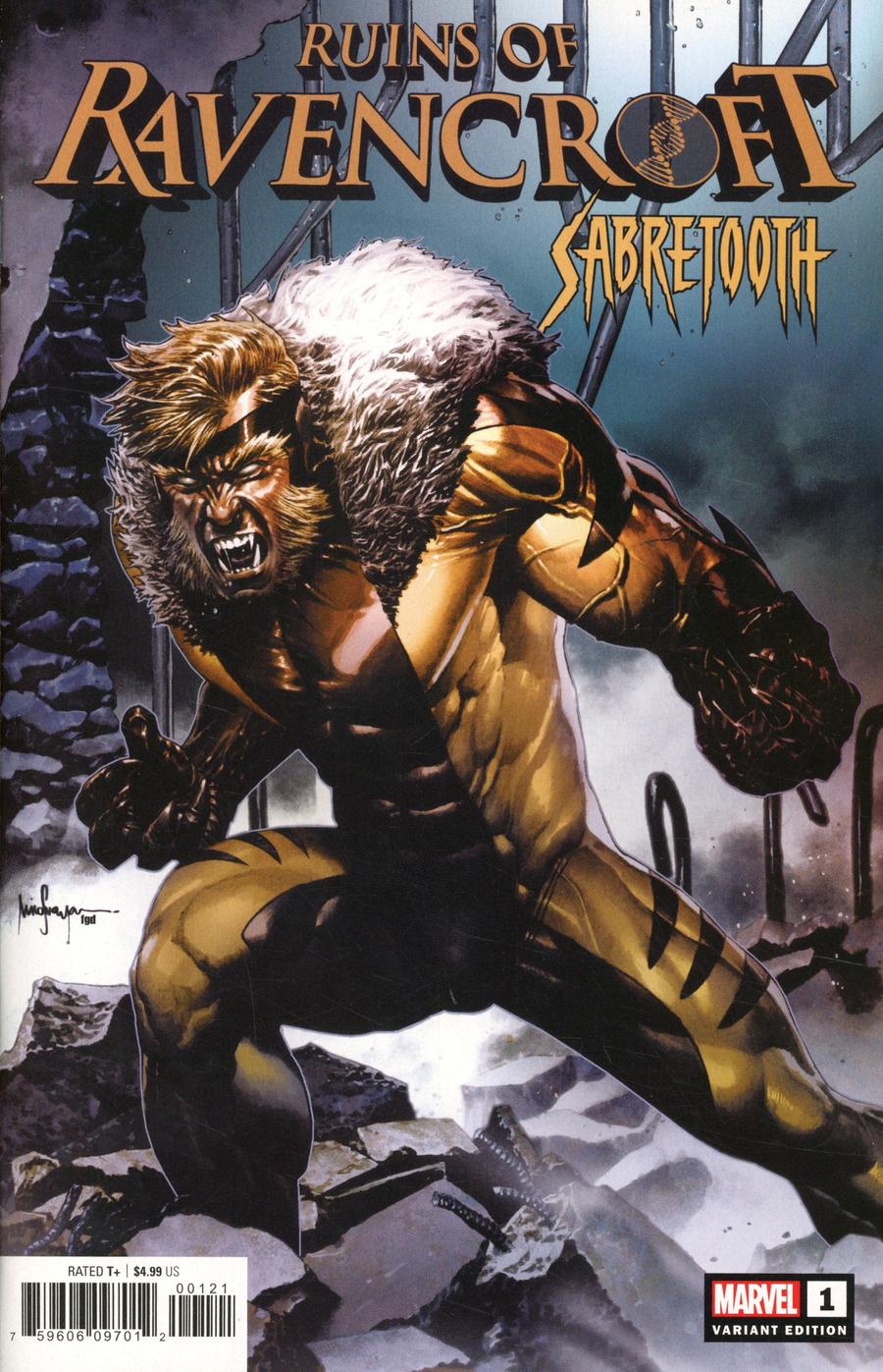 Ruins Of Ravencroft Sabretooth One Shot Cover B Variant Mico Suayan Cover