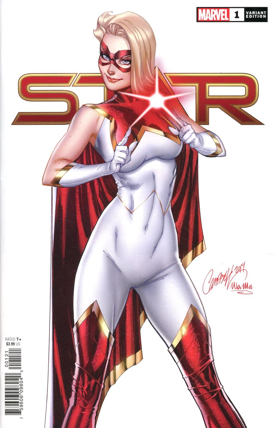 Star #1 Cover B Variant J Scott Campbell Cover
