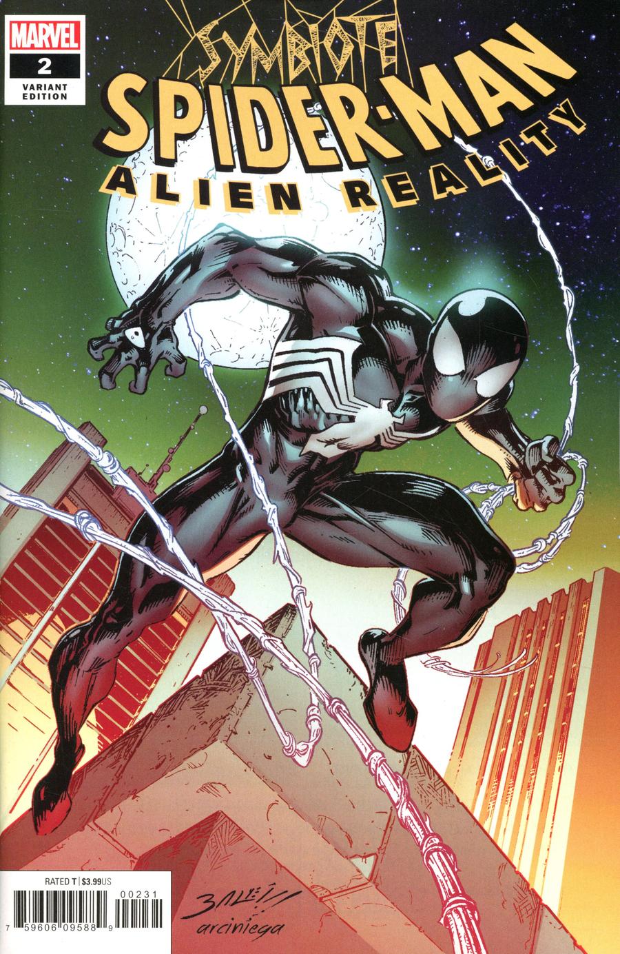 Symbiote Spider-Man Alien Reality #2 Cover B Variant Mark Bagley Cover