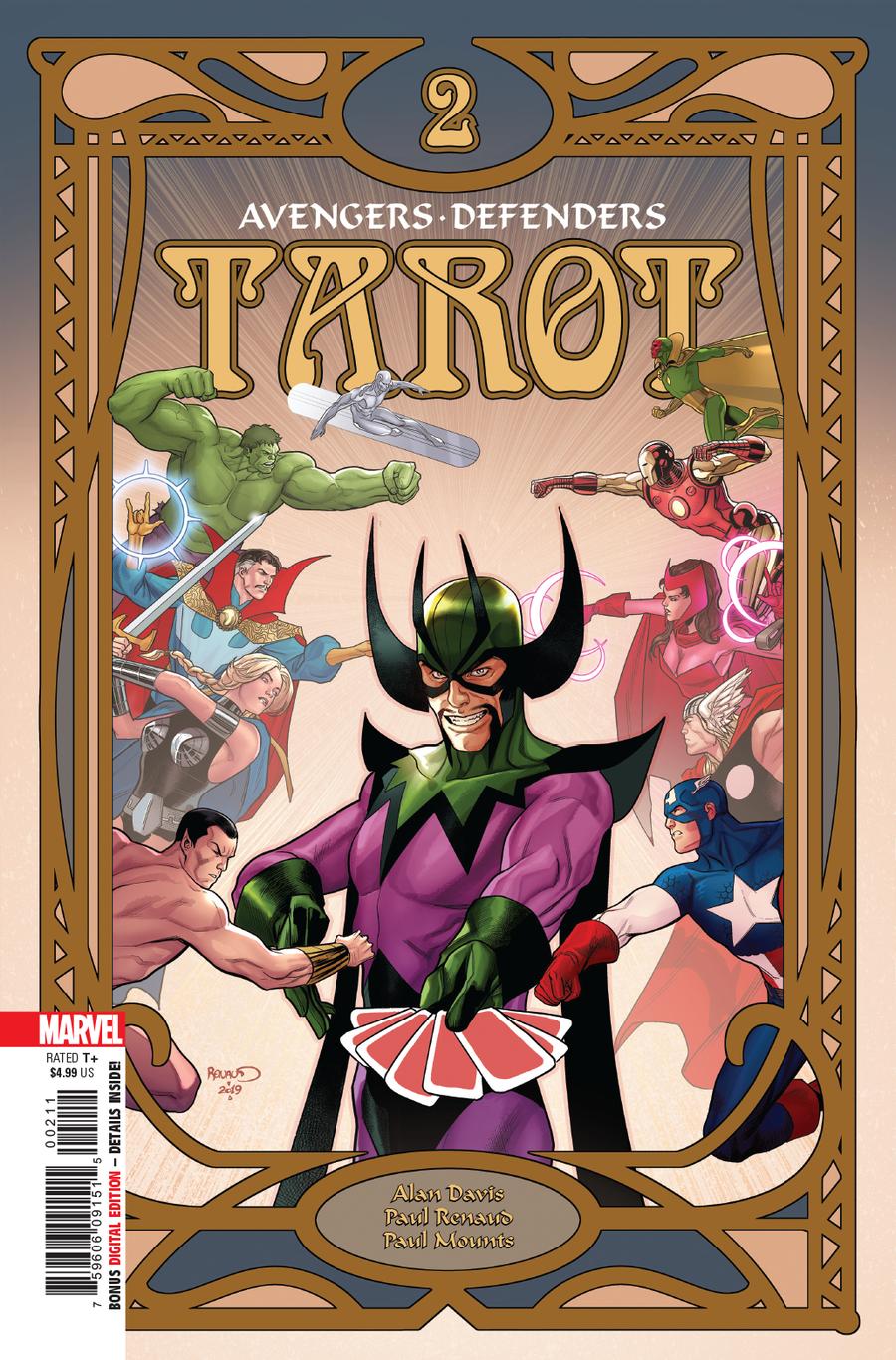 Tarot #2 Cover A Regular Paul Renaud Cover