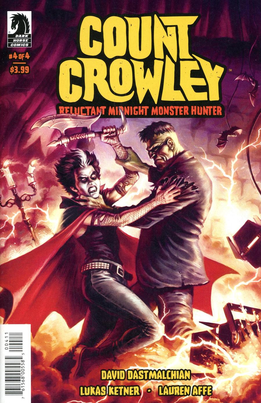 Count Crowley Reluctant Midnight Monster Hunter #4