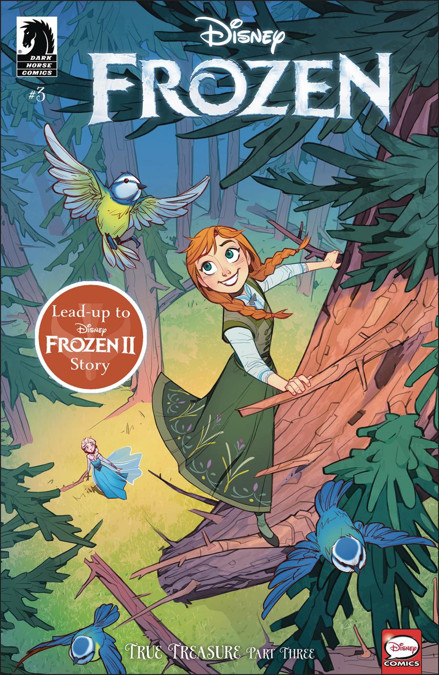 Disney Frozen True Treasure #3 Cover A Regular Anastasiia Belousova Cover