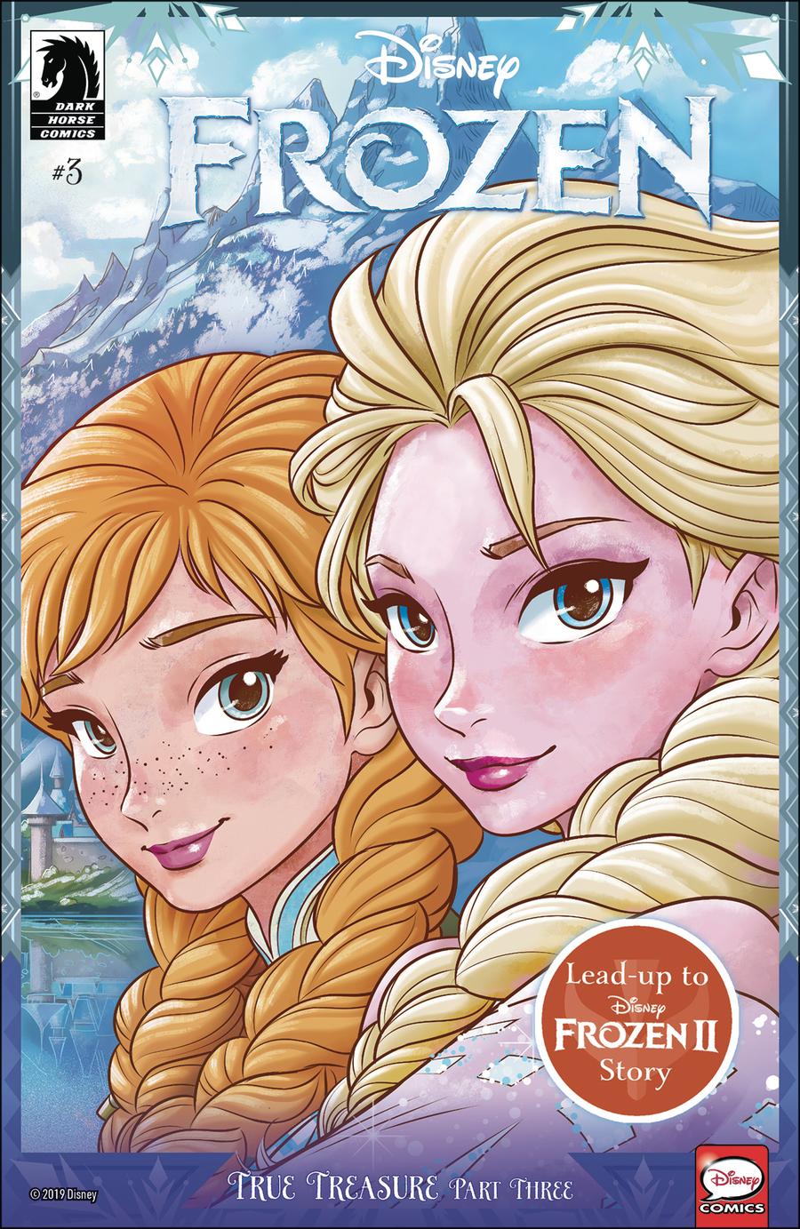 Disney Frozen True Treasure #3 Cover B Variant Tommaso Renieri Cover