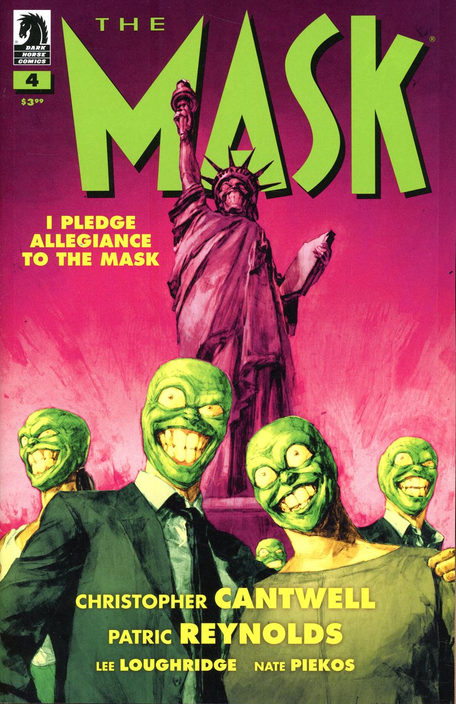 Mask I Pledge Allegiance To The Mask #4 Cover A Regular Patric Reynolds Cover