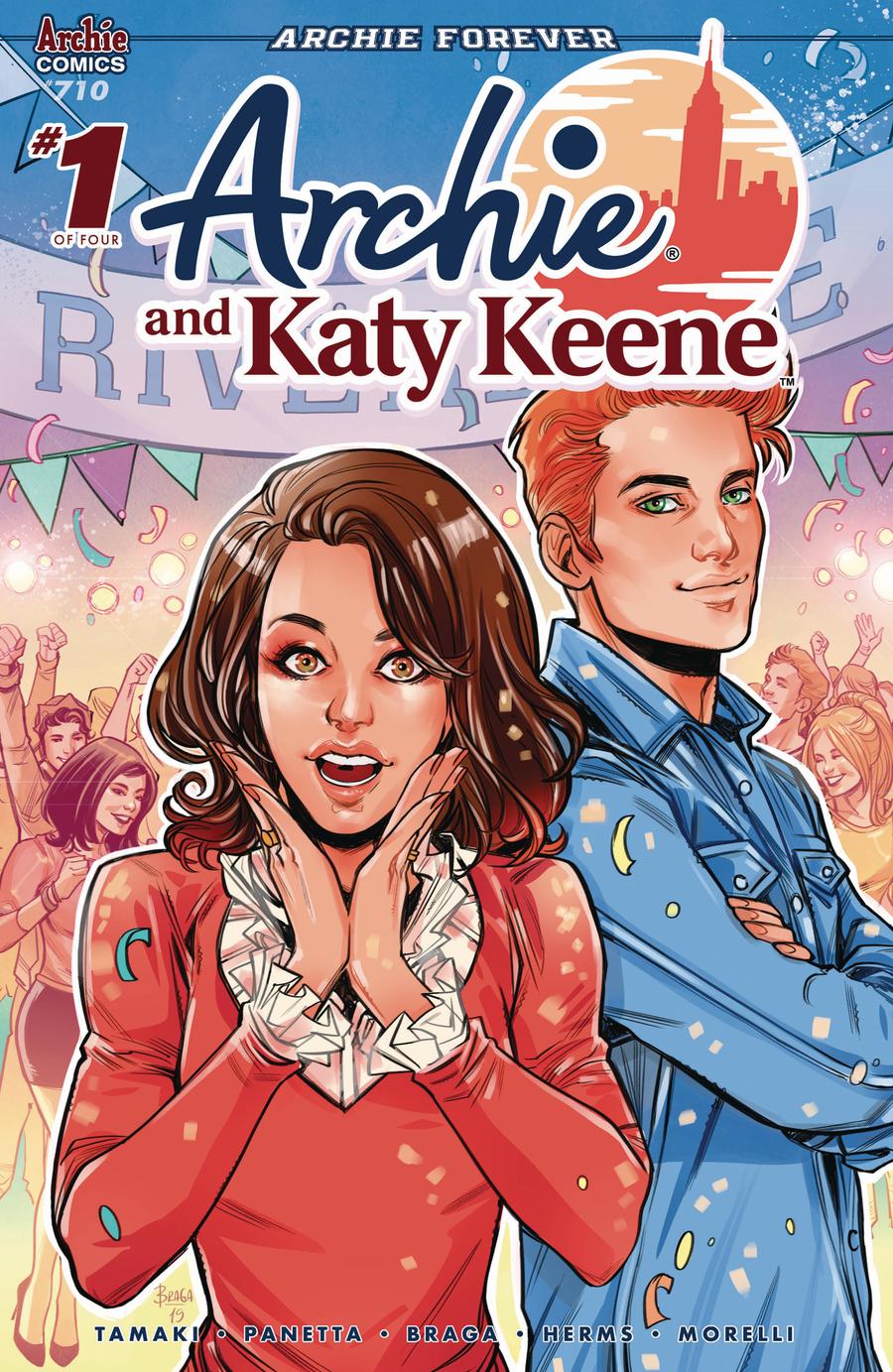 Archie Vol 2 #710 Archie And Katy Keene Part 1 Cover A Regular Laura Braga & Bryan Valenza Cover