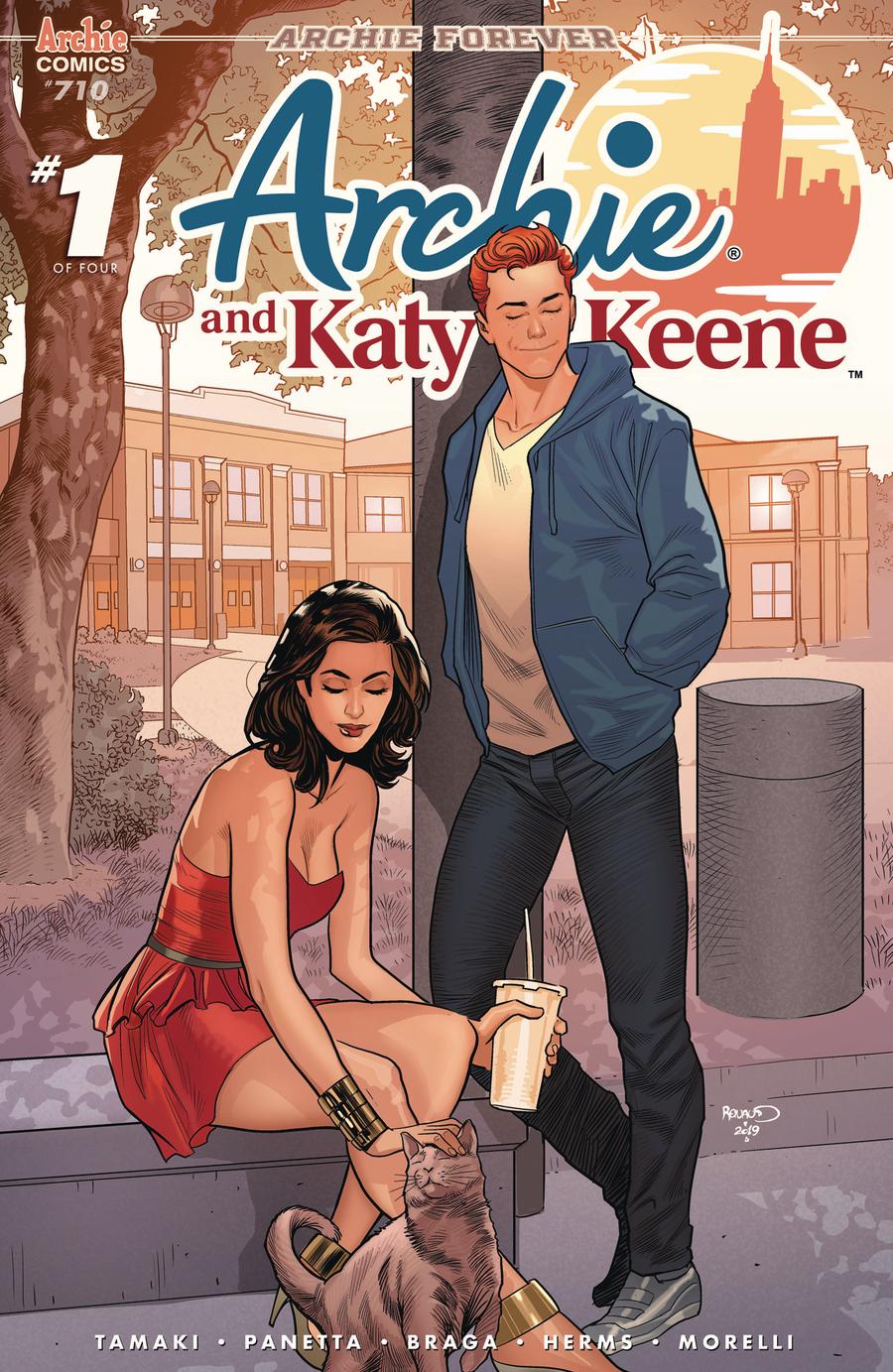 Archie Vol 2 #710 Archie And Katy Keene Part 1 Cover D Variant Paul Renaud Cover