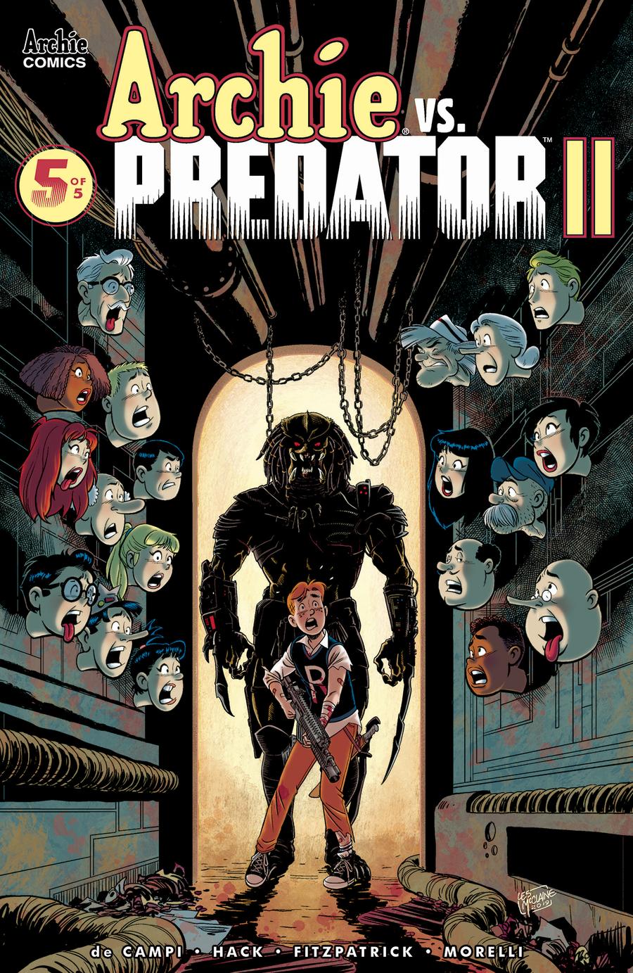 Archie vs Predator II #5 Cover C Variant Les McClaine Cover