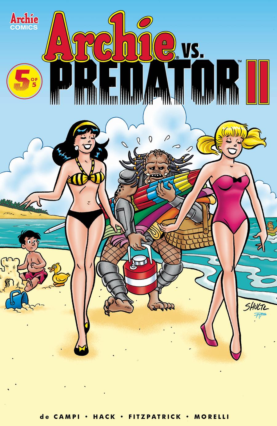 Archie vs Predator II #5 Cover E Variant Jeff Shultz & Rosario Tito Pena Cover