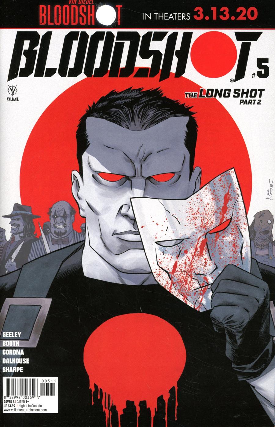 Bloodshot Vol 4 #5 Cover A Regular Declan Shalvey Cover