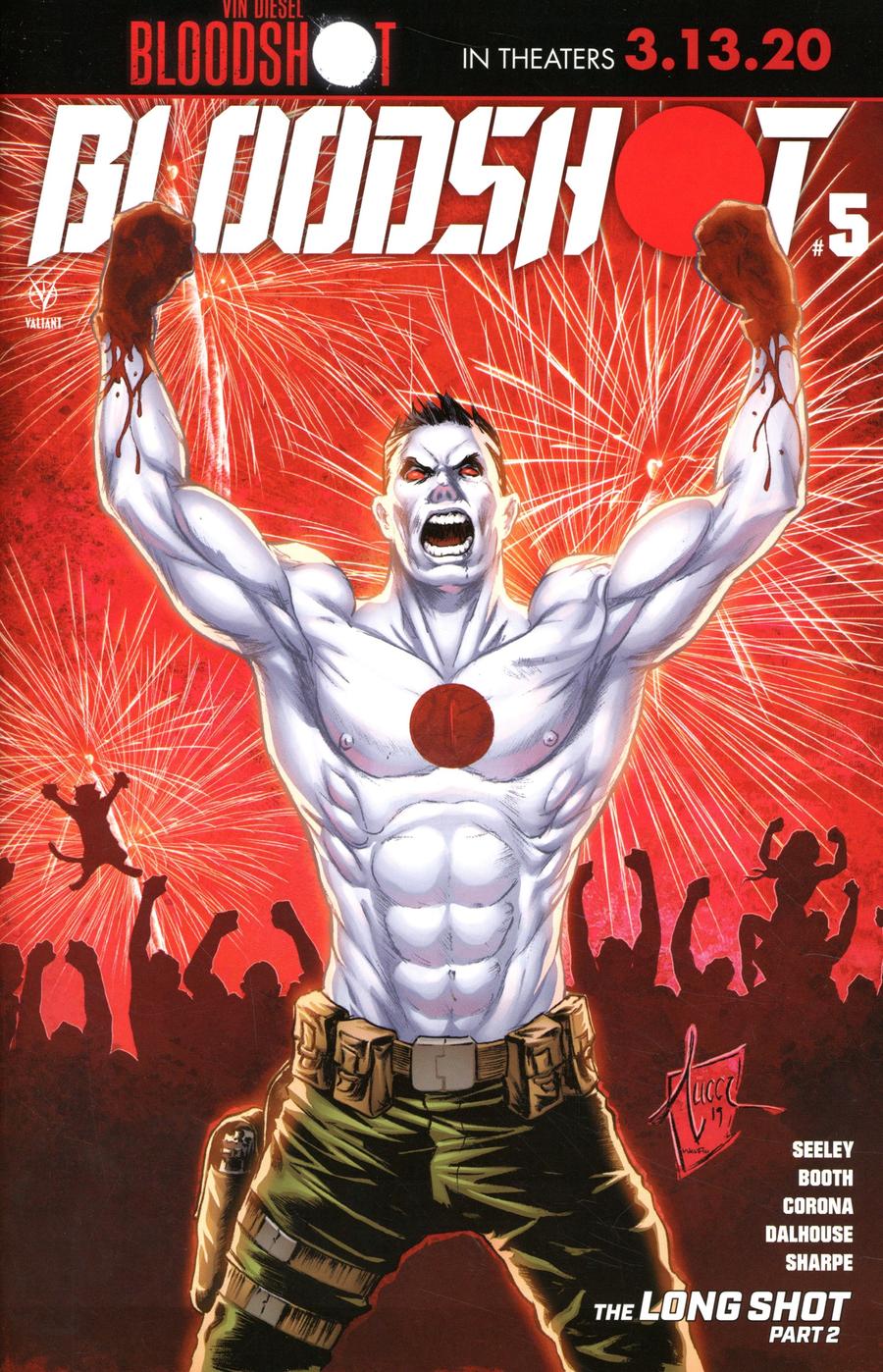 Bloodshot Vol 4 #5 Cover B Variant Billy Tucci Cover
