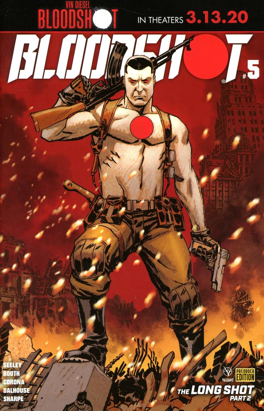 Bloodshot Vol 4 #5 Cover D Variant Pre-Order Edition
