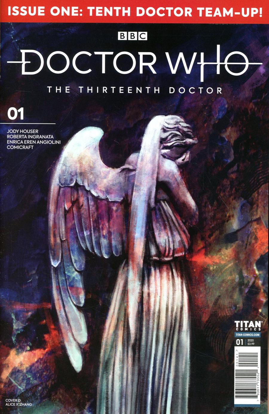 Doctor Who 13th Doctor Season 2 #1 Cover D Variant Alice X Zhang Cover
