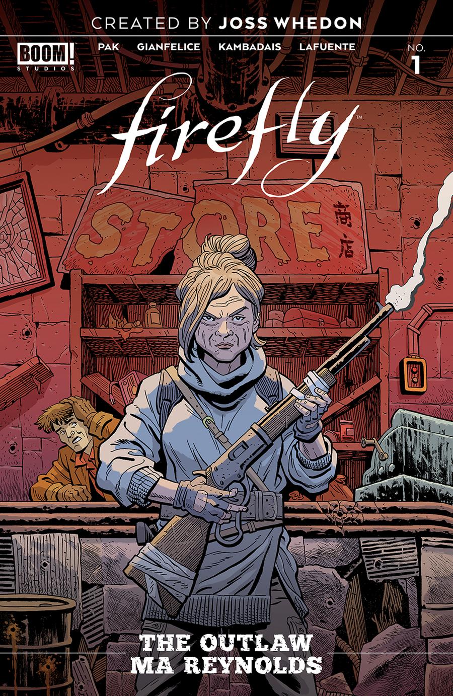 Firefly Outlaw Ma Reynolds #1 Cover A Regular Ethan Young Cover