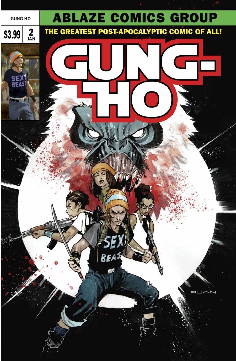 Gung-Ho #2 Cover B Variant Dike Ruan Cover