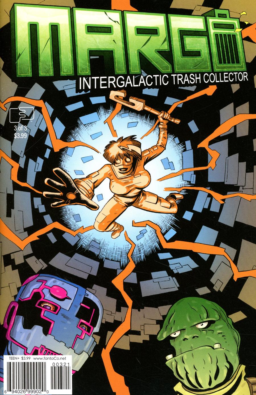 Margo Intergalactic Trash Collector #3 Cover B Variant Richard Clark Cover
