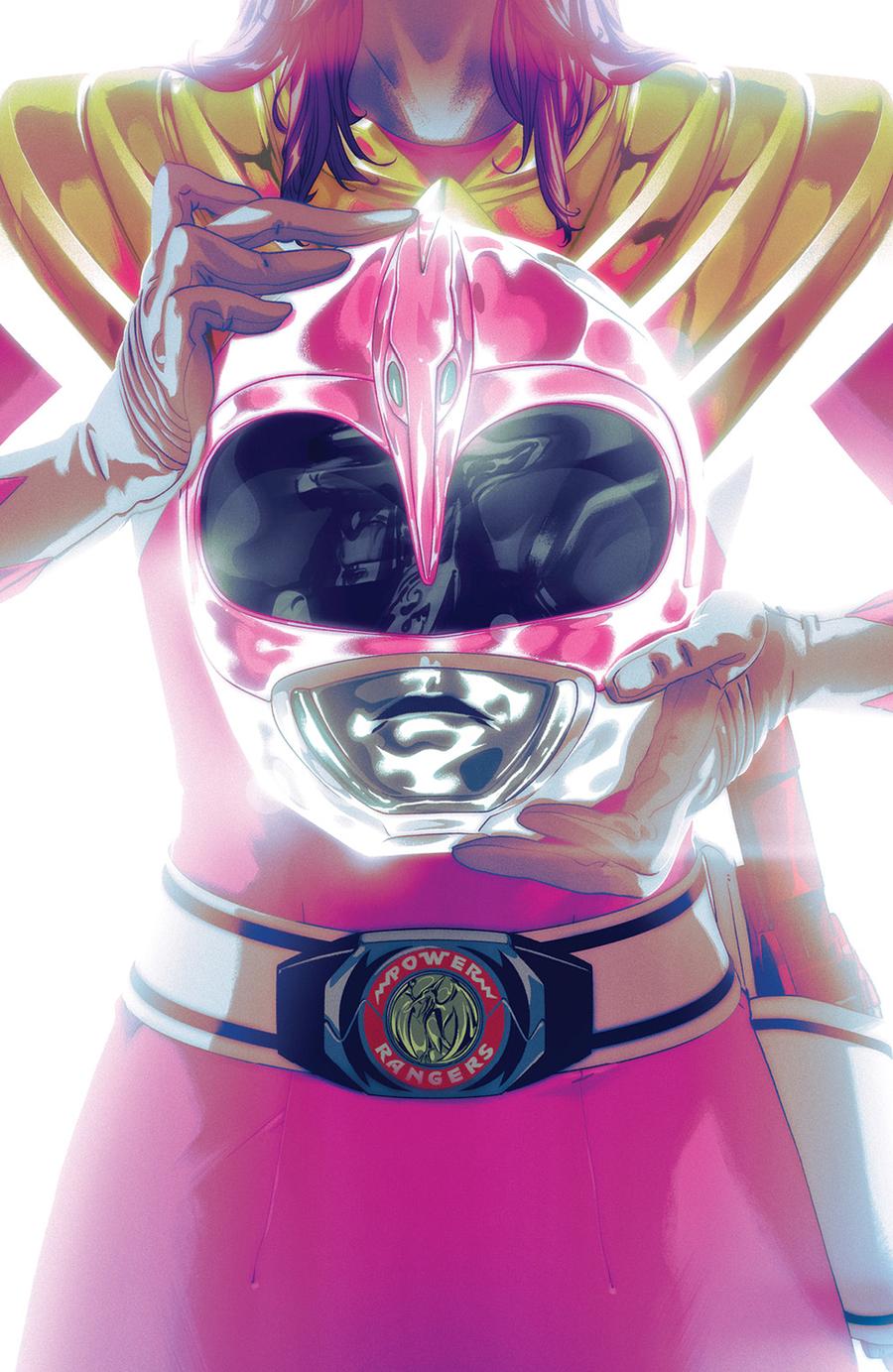 Mighty Morphin Power Rangers (BOOM Studios) #47 Cover B Variant Goni Montes Foil Cover