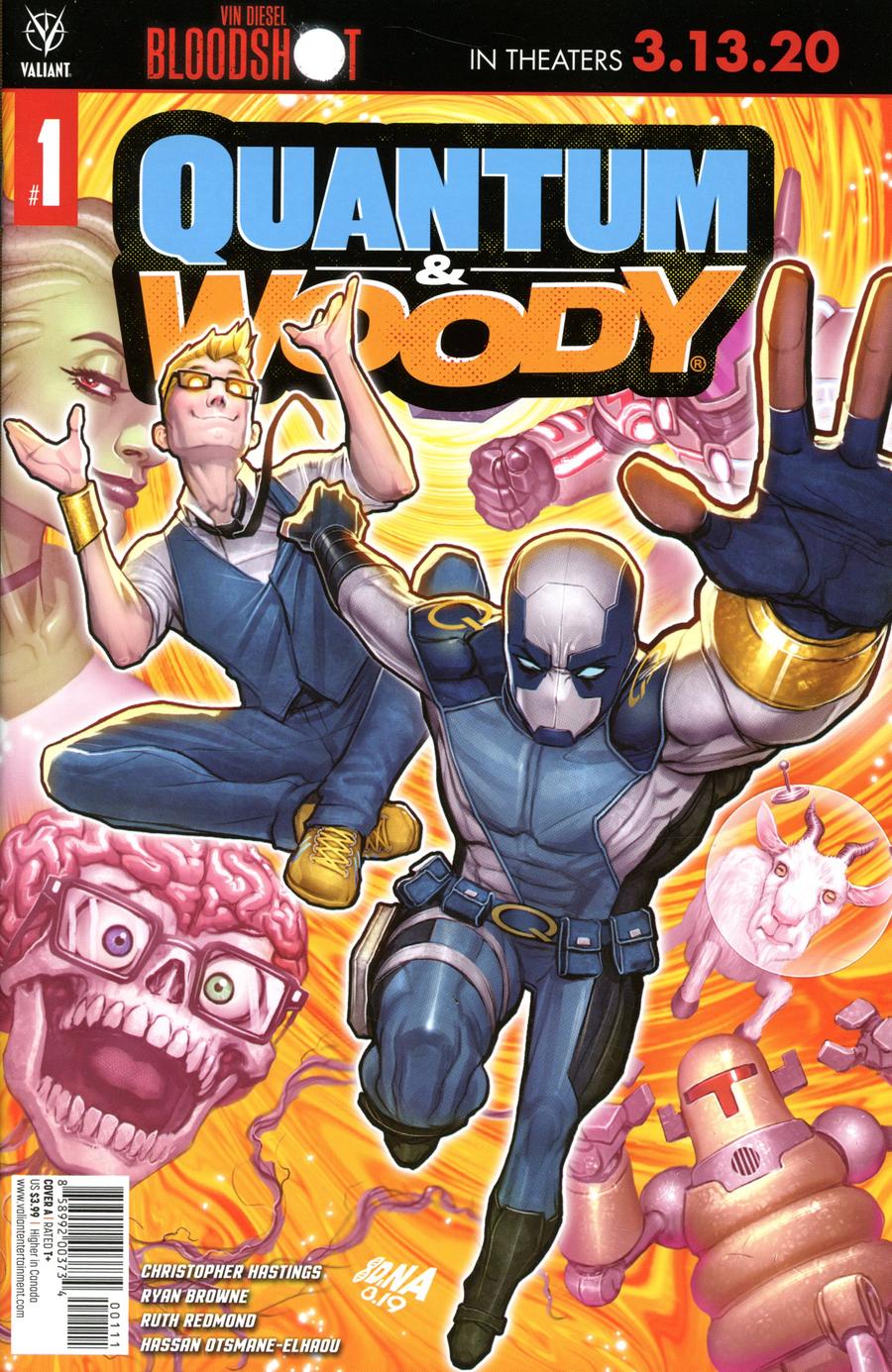 Quantum & Woody Vol 5 #1 Cover A Regular David Nakayama Cover