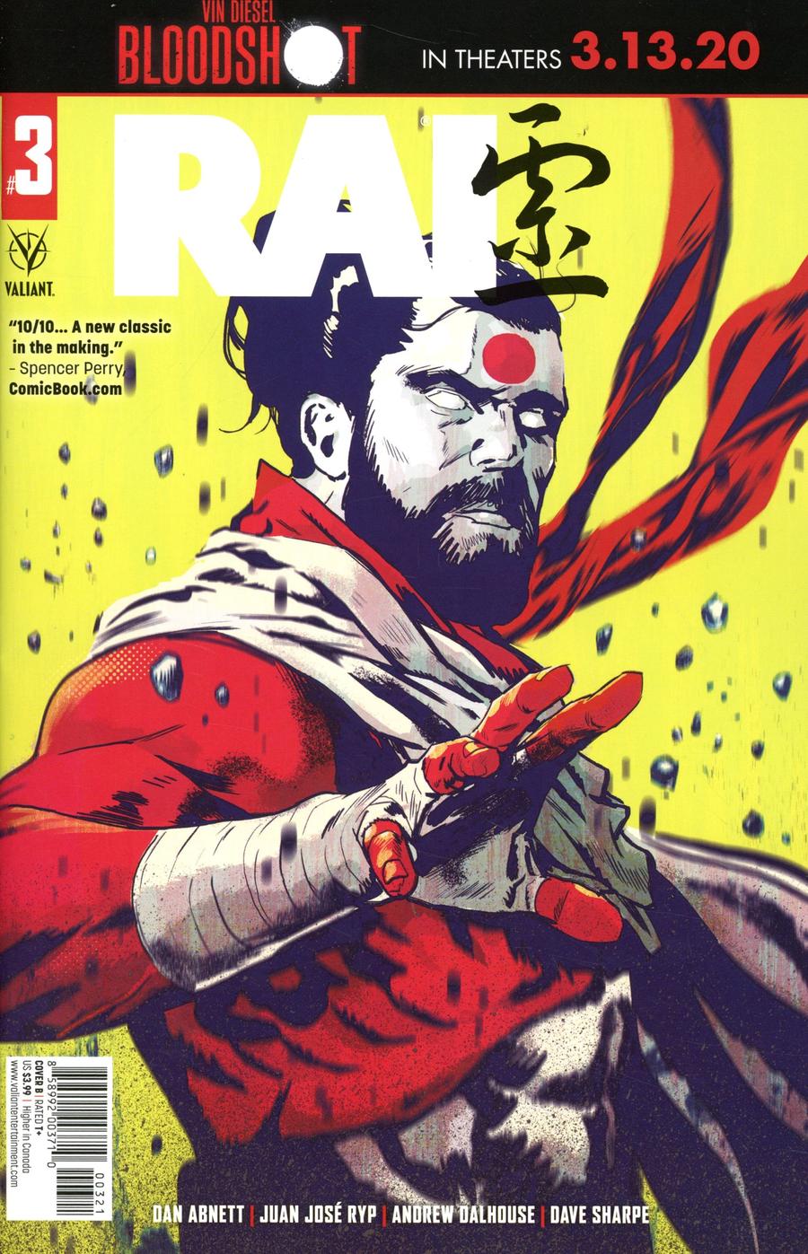 Rai Vol 3 #3 Cover B Variant Michael Walsh Cover